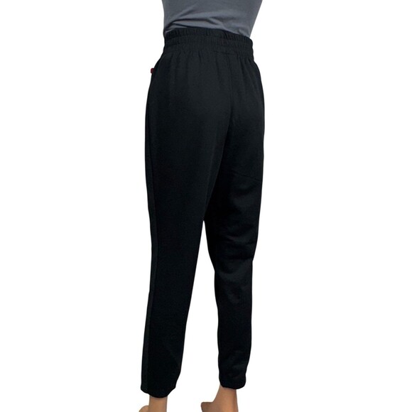 FILA Womens Medium Black French Terry Jogger Pants Sweatpants Athletic Track New - Picture 5 of 9